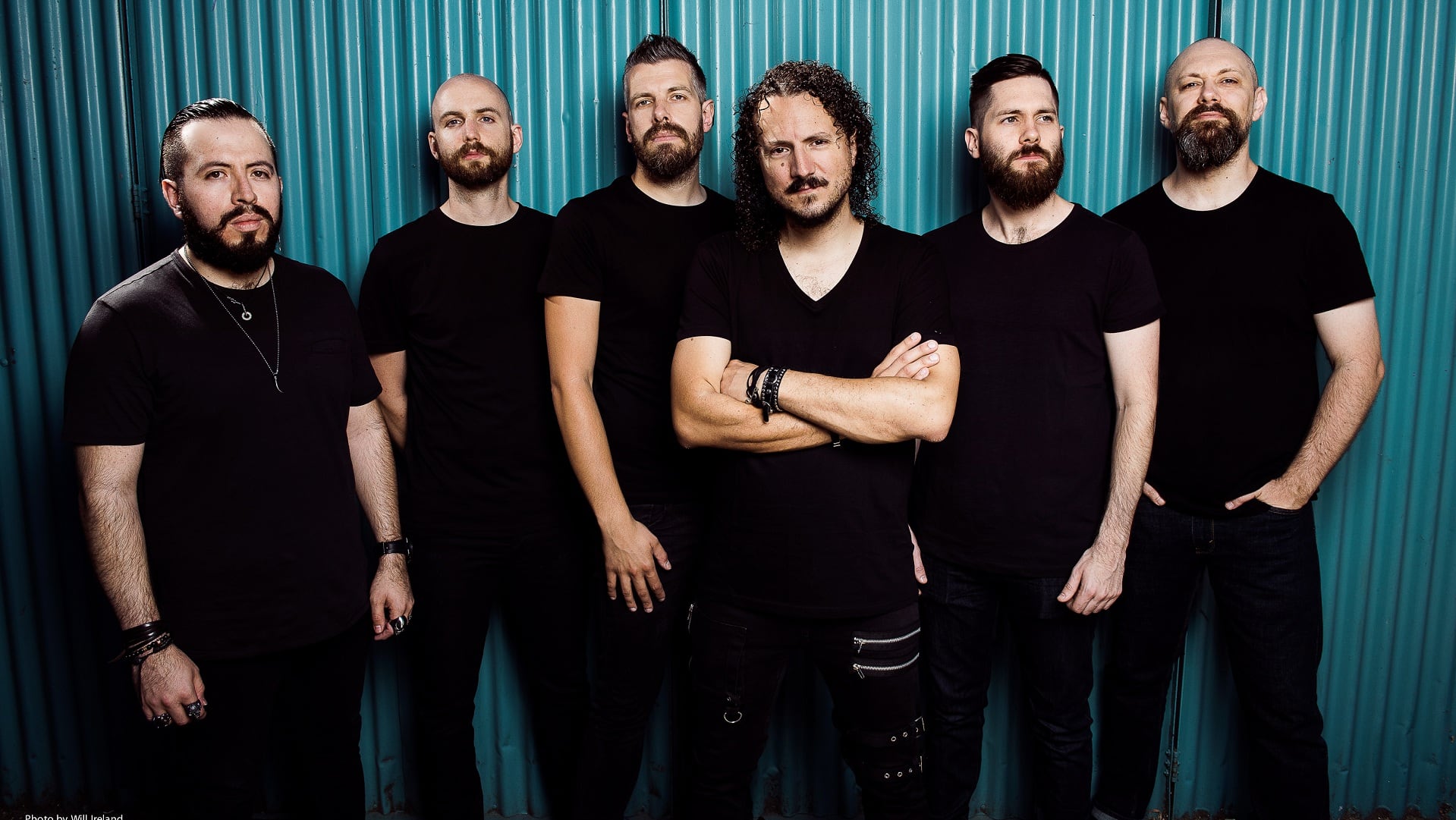 Los músicos de Haken pasaron por Buenos Aires en 2017, ensamblados con el batero Mike Portnoy (Dream Theater).