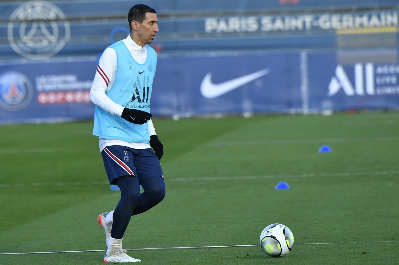 Di María no podrá ser de la partida este domingo ante el Lyon