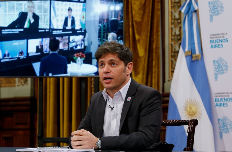Axel Kicillof, gobernador de Buenos Aires