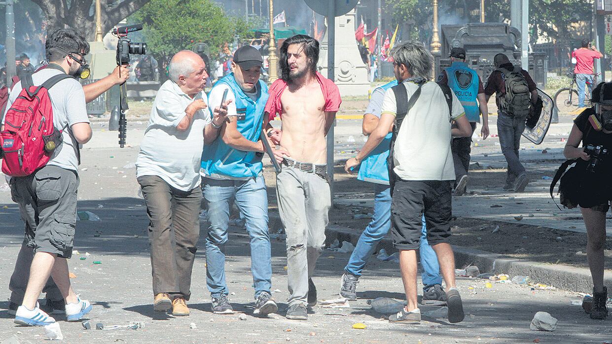 La Sala II de la Cámara sí cuestionó la actuación de Gendarmería en la represión.