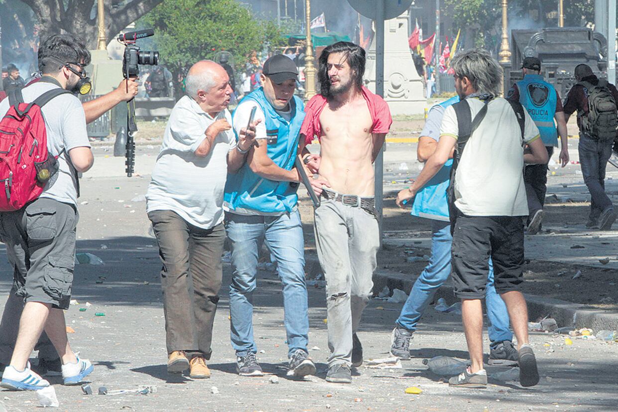 La Sala II de la Cámara sí cuestionó la actuación de Gendarmería en la represión.