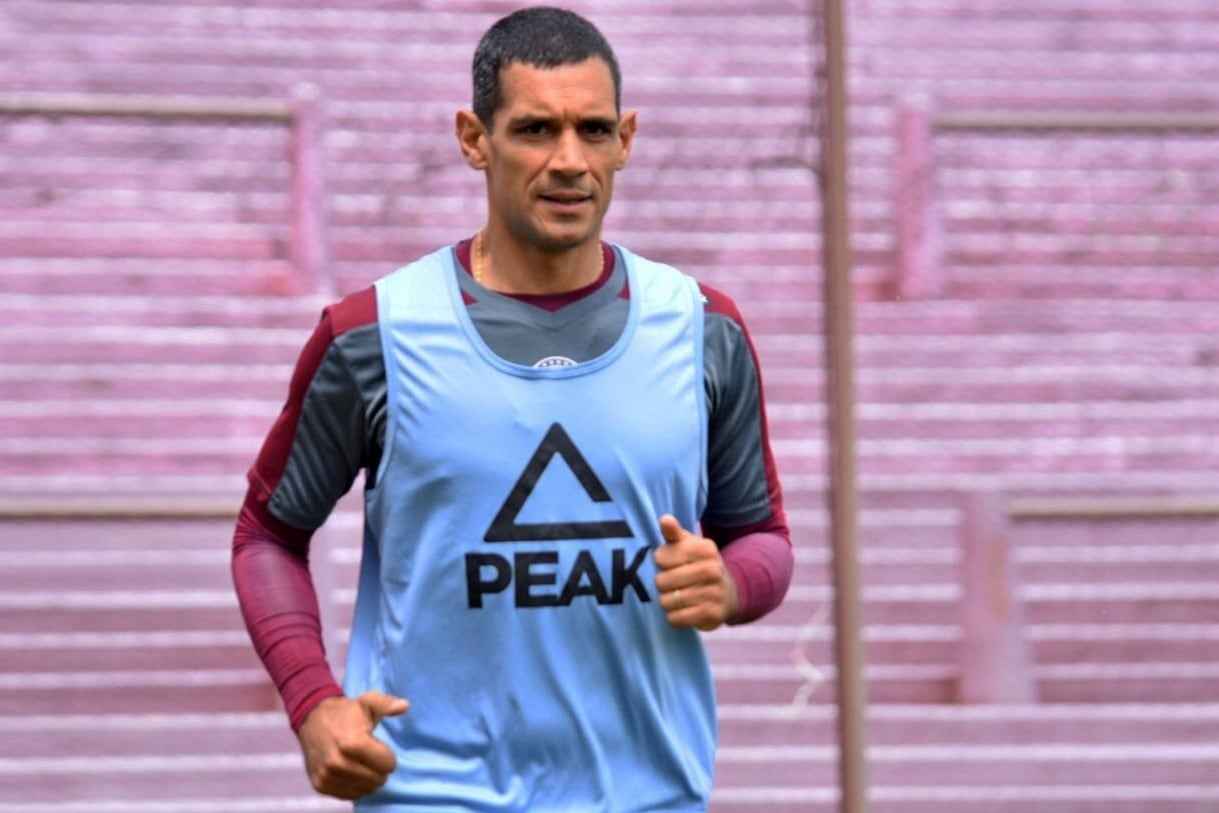 Pepe Sand se recuperó del covid y volvió a la práctica granate