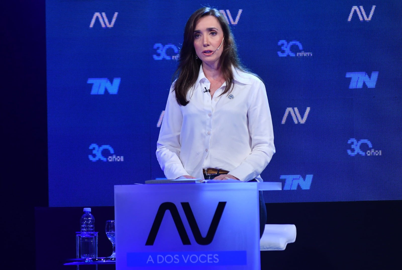 Victoria Villarruel, compañera de fórmula de Javier Milei.