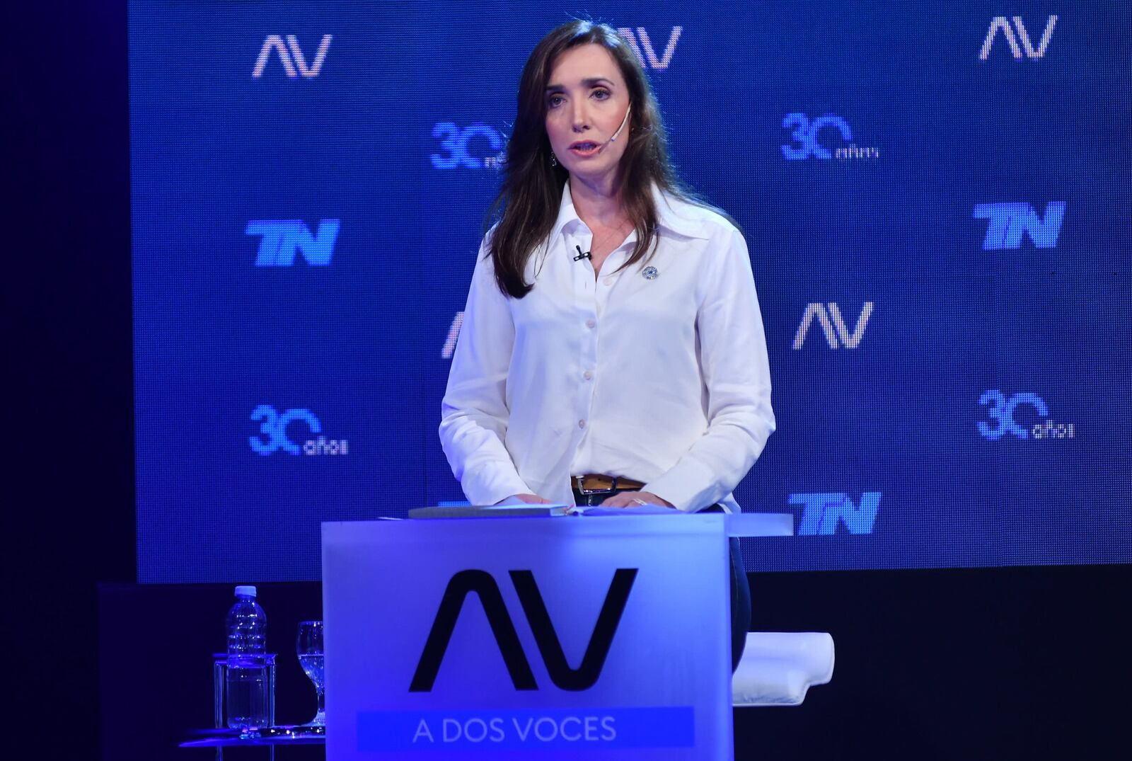 Victoria Villarruel, compañera de fórmula de Javier Milei.