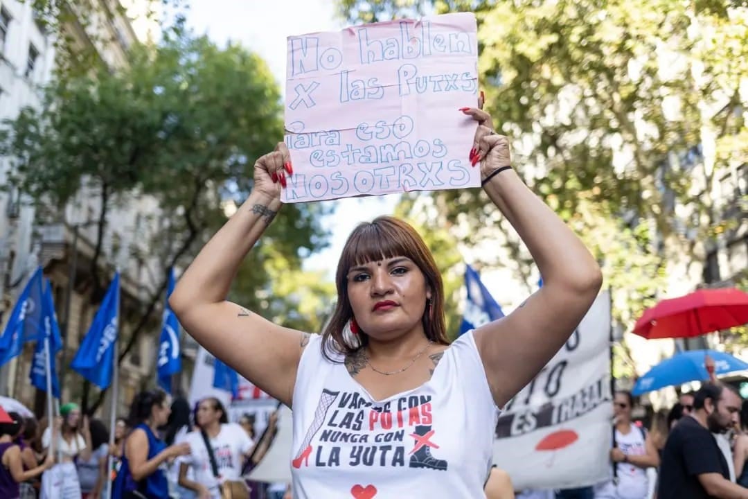 Tras pasar una noche detenida por defender a una trabajadora sexual en Constitución, Georgina Orellano fue liberada