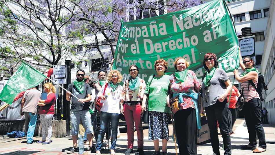 La Campaña Nacional por el Derecho al Aborto Legal, Seguro y Gratuito encabeza los reclamos.