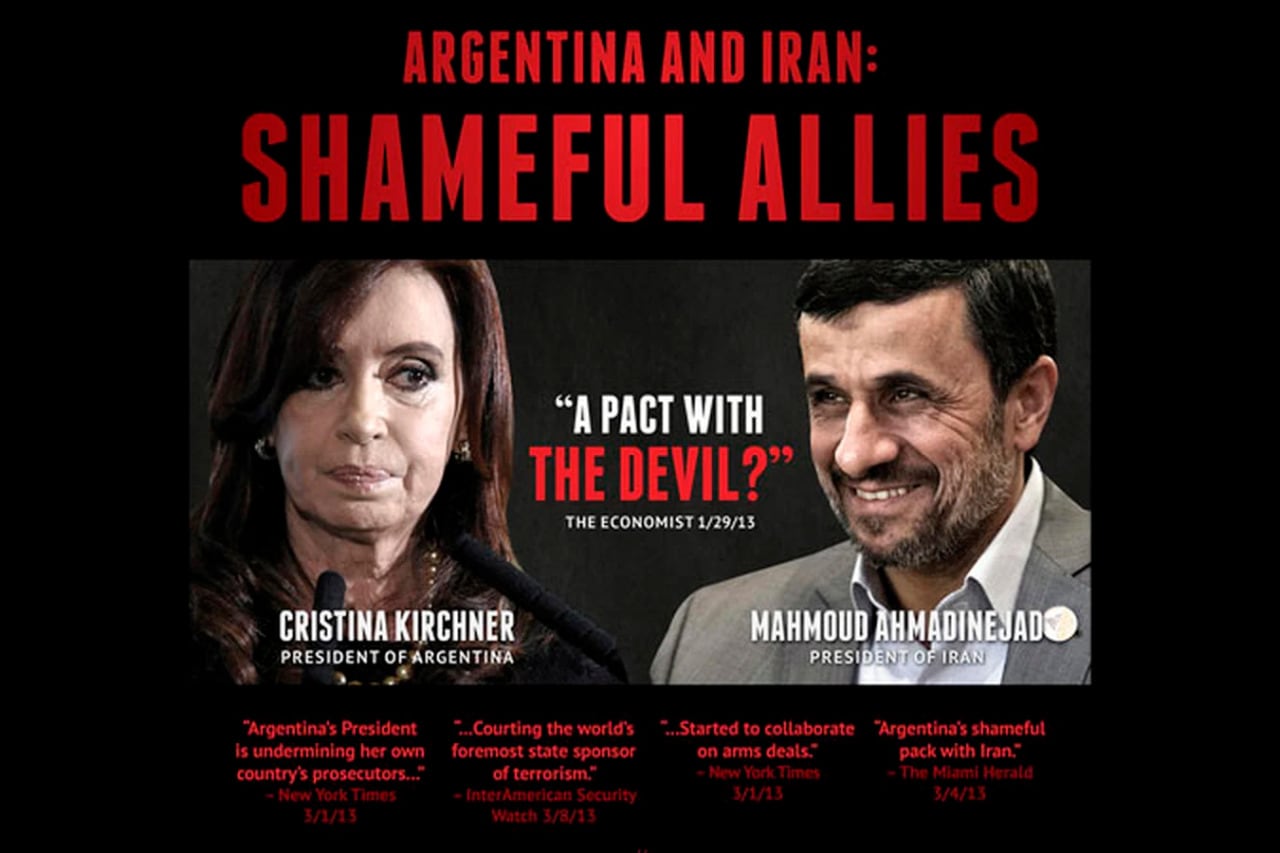 Parte de la campaña de desprestigio contra Cristina Kirchner desplegada por la Tassk Force.