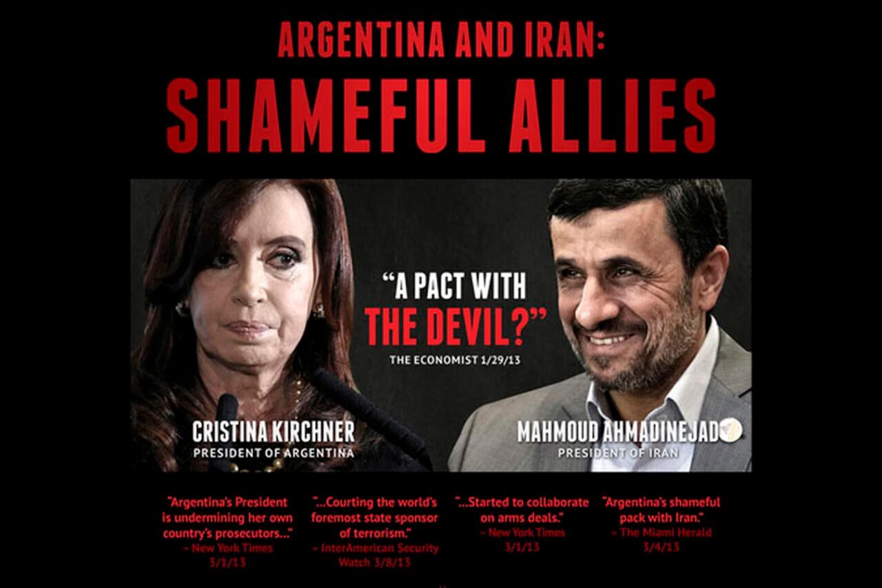 Parte de la campaña de desprestigio contra Cristina Kirchner desplegada por la Tassk Force.