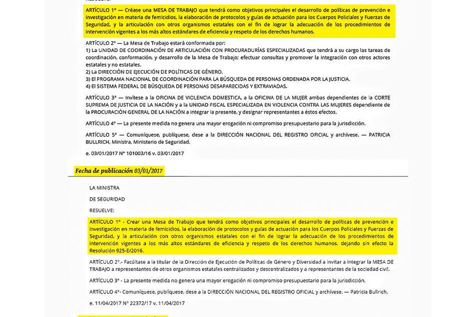 Facsímiles de los dos Boletines Oficiales con la misma resolución.