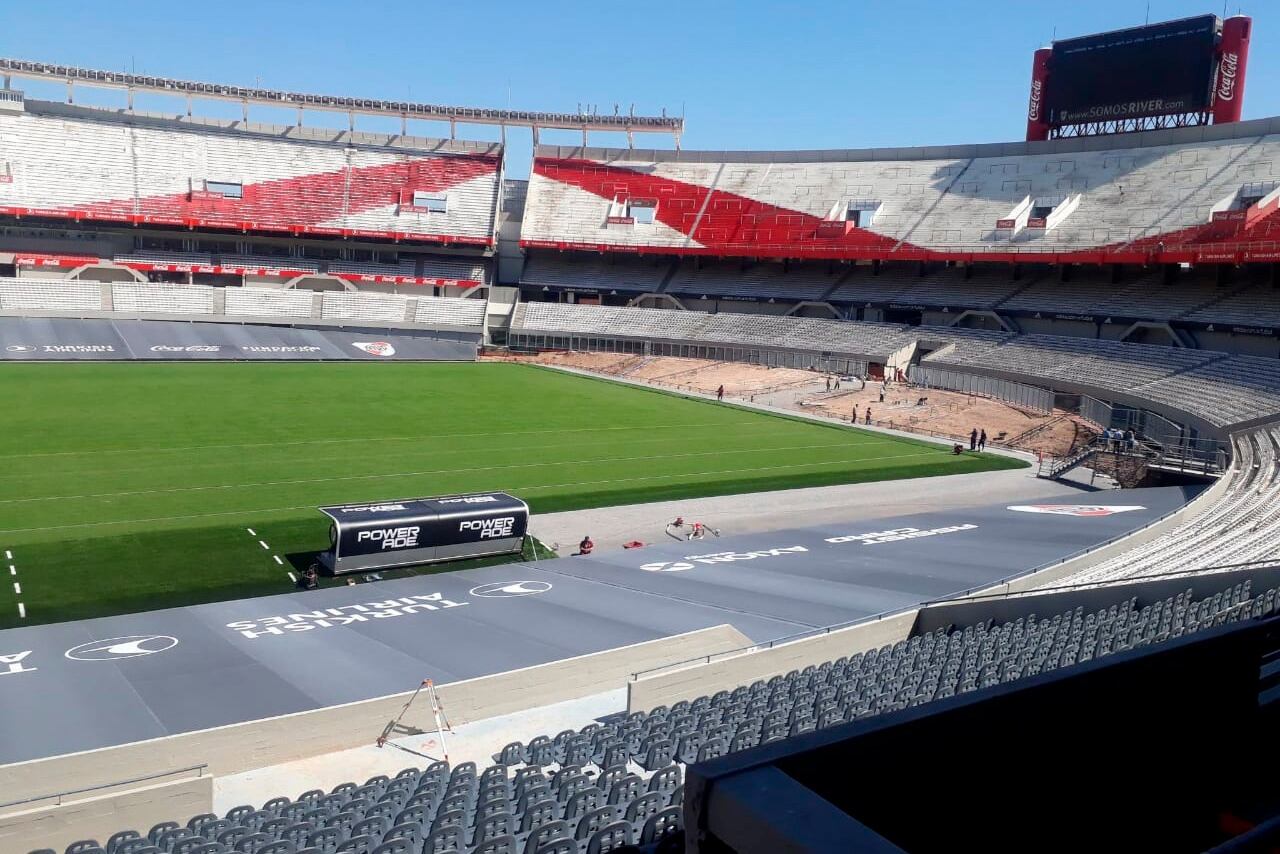 Así está el Monumental, tras seis meses de obra.