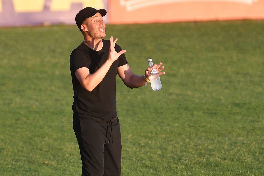 Damonte dirigió a Huracán en su estreno como técnico de primera división