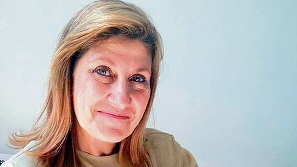 Genise es esposa de un oficial del Ejército, a quien defendió hace un año y medio en un juicio de lesa humanidad.