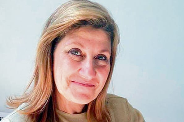 Genise es esposa de un oficial del Ejército, a quien defendió hace un año y medio en un juicio de lesa humanidad.