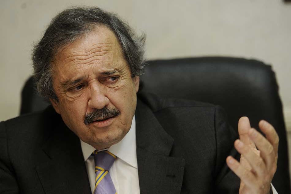 El hijo del ex presidente planteó sus diferencias