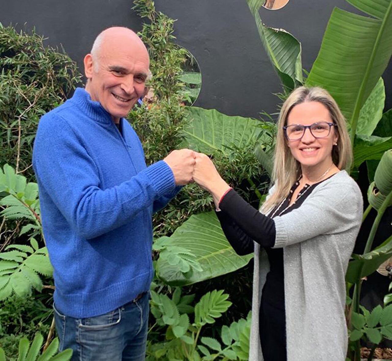 Otros tiempos: Espert y Píparo, cuando eran un bloque.