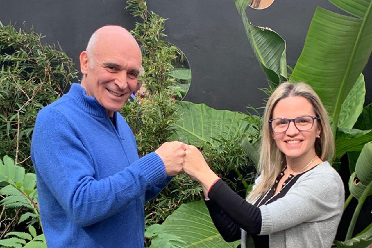 Otros tiempos: Espert y Píparo, cuando eran un bloque.