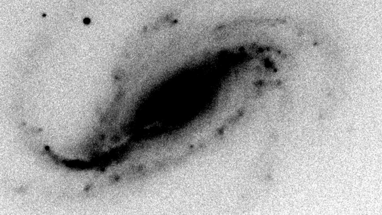 La foto que Buso le sacó a la supernova esa memorable noche de 2016 y que ahora se reconoce.