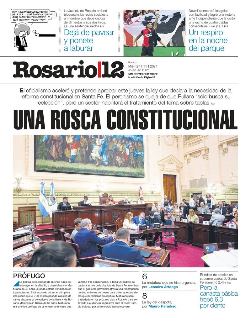 UNA ROSCA CONSTITUCIONAL - 27/11/2024