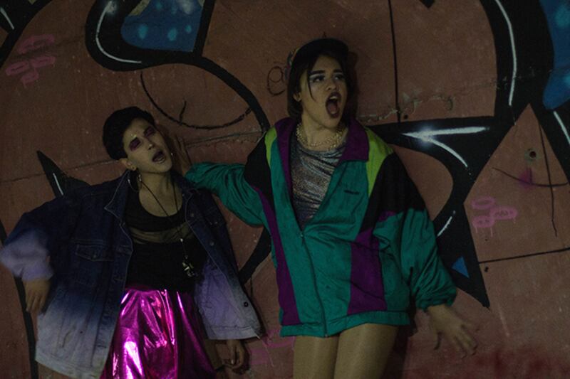 Protagonistas del corto chileno 'Bailar y luchar'