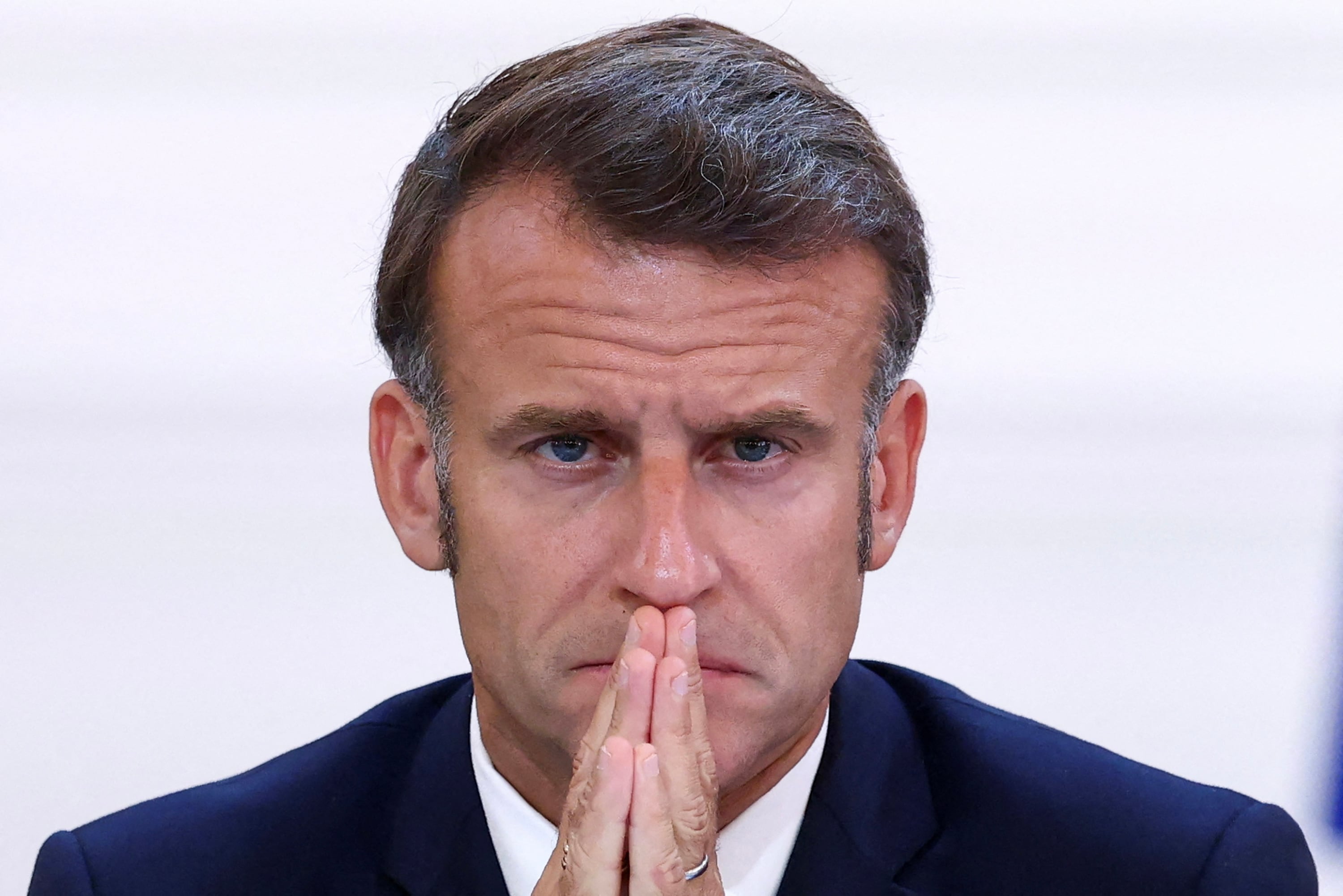 Emmanuel Macron, presidente de Francia.