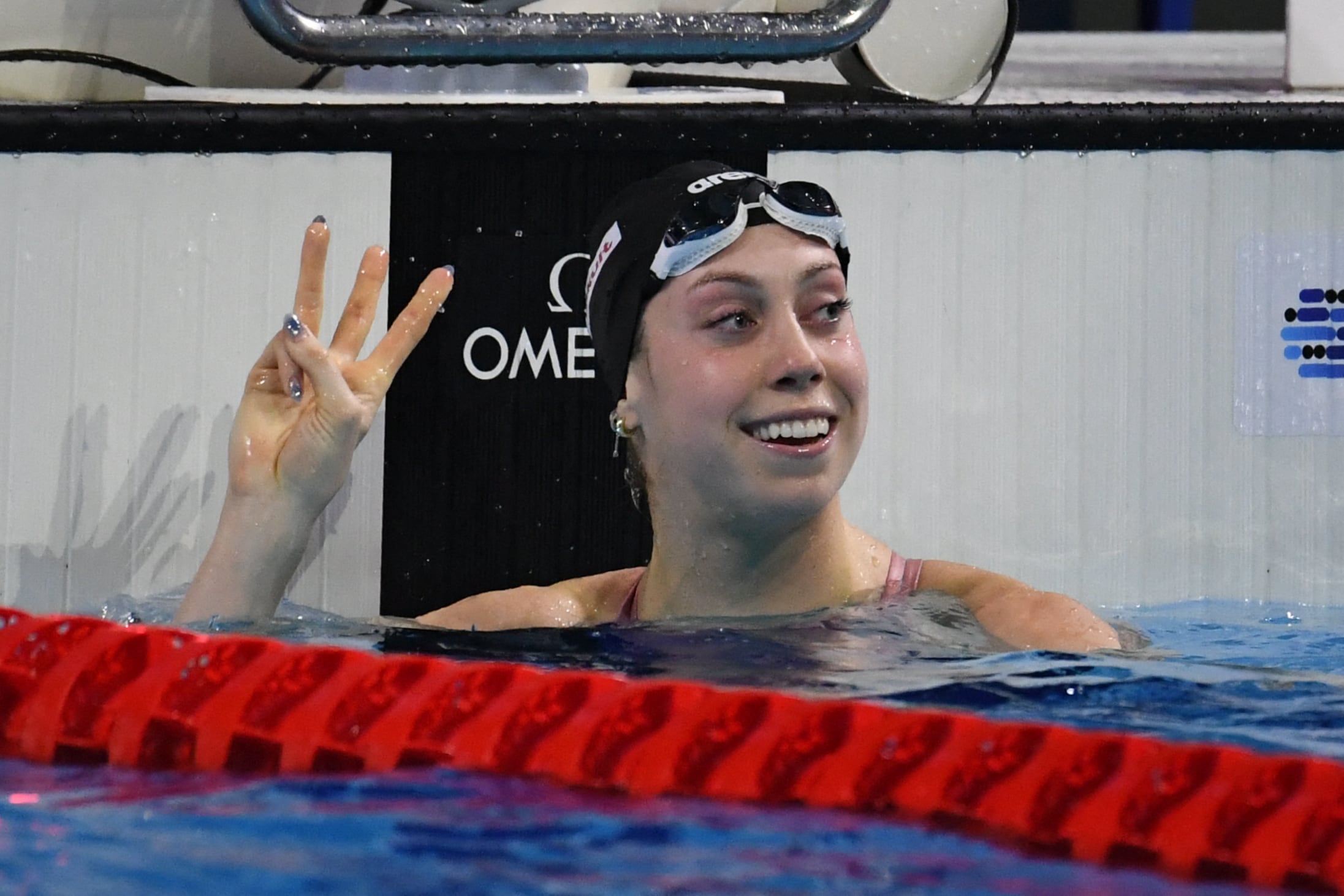  Gretchen Walsh, una de las estrellas del Mundial