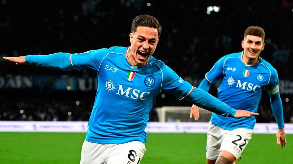 Giacomo Raspadori asegura el éxito napolitano