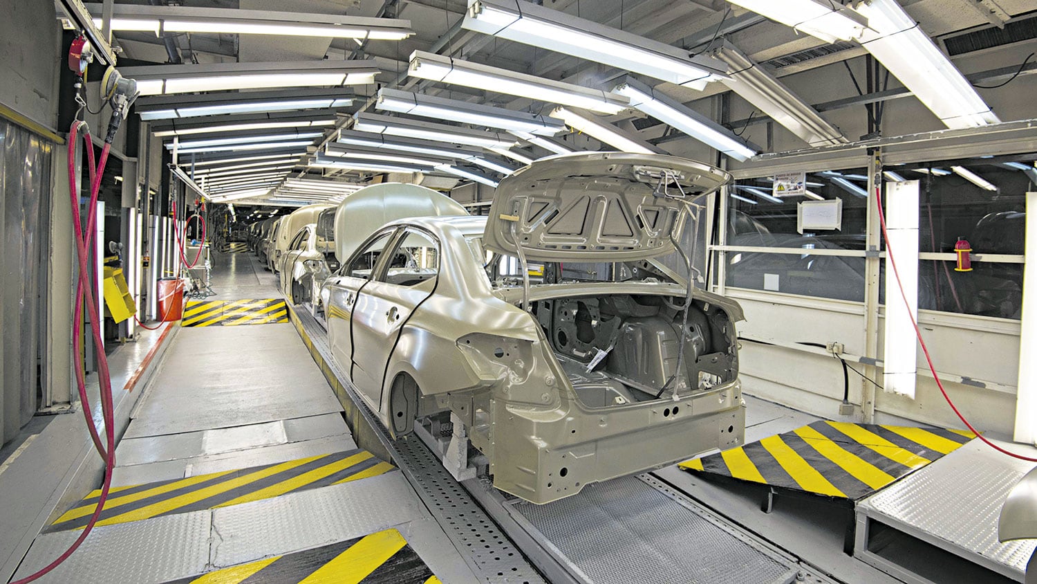 El sector de menor uso de su capacidad industrial es el automotor, con el 35 por ciento en marzo.