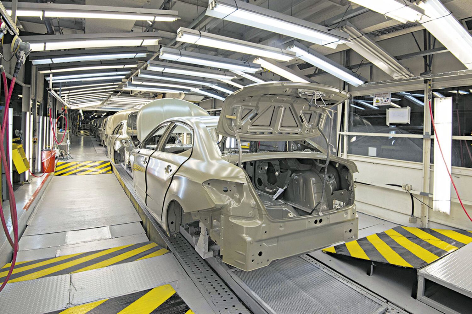 El sector de menor uso de su capacidad industrial es el automotor, con el 35 por ciento en marzo.