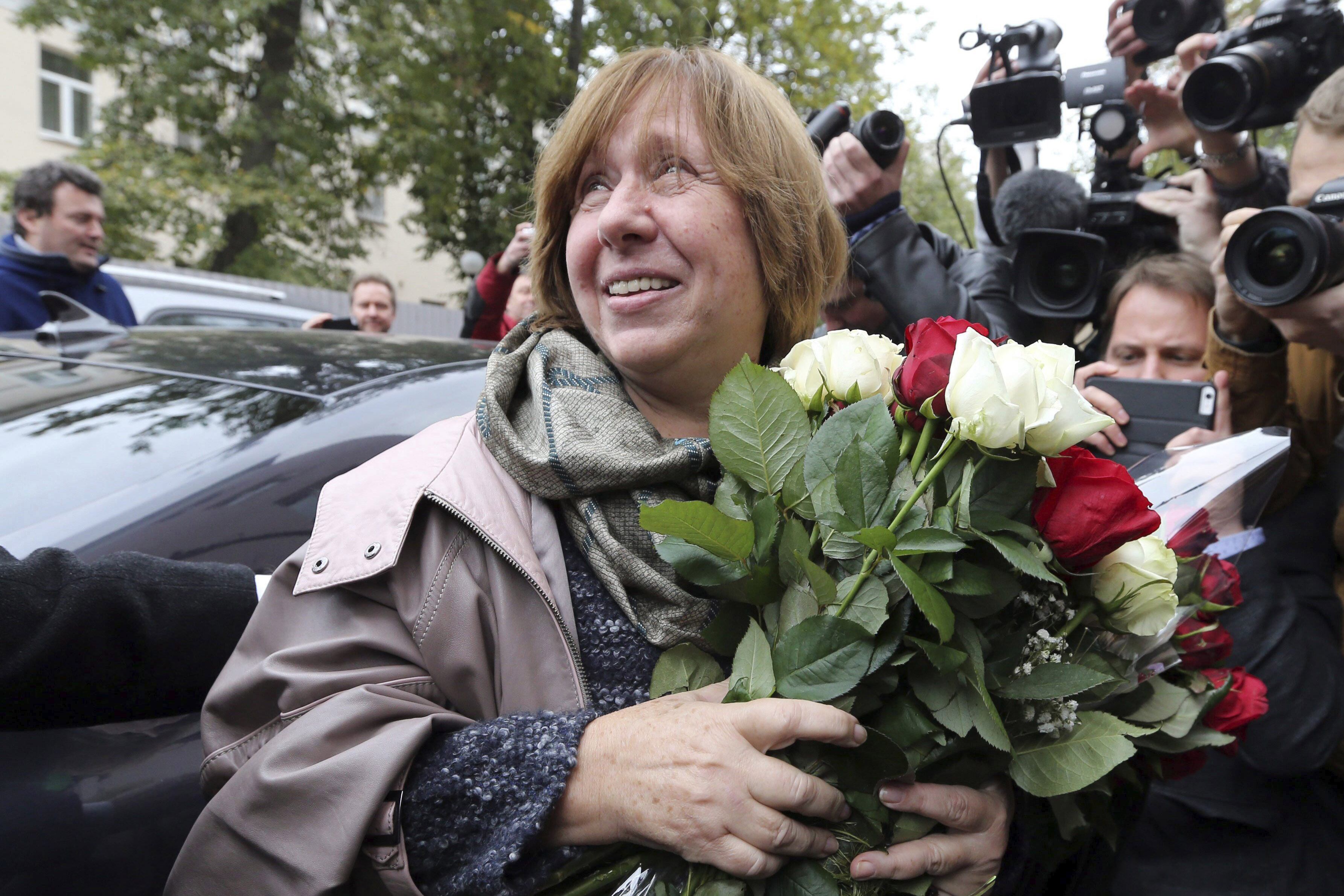 Los libros de Svetlana Alexiévich están prohibidos en Rusia y Bielorrusia.