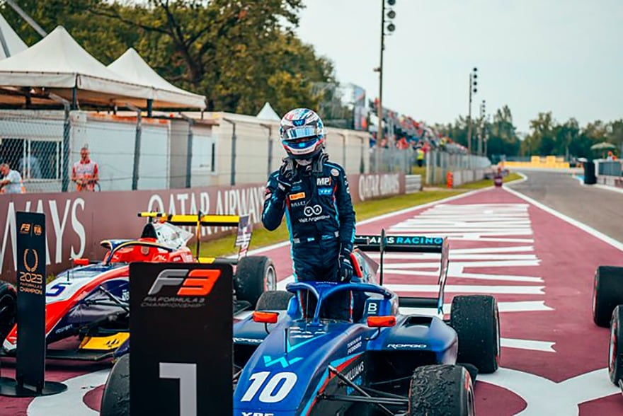 Colapinto se subirá a un F2 en la última carrera del año en Abu Dhabi