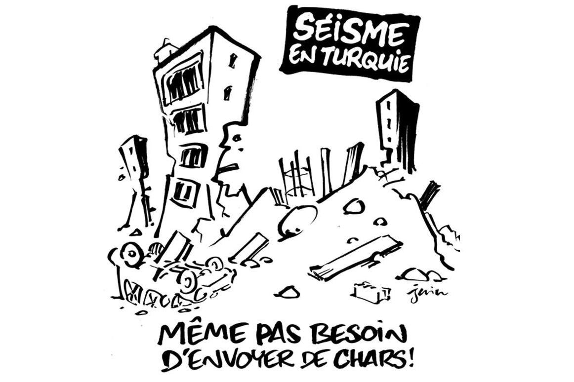 "Ni siquiera hay necesidad de enviar un tanque", la viñeta que indignó después del terremoto.