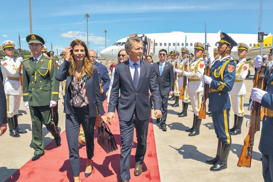 Macri viajó acompañado por Awada, funcionarios y el gobernador de Jujuy, Gerardo Morales.