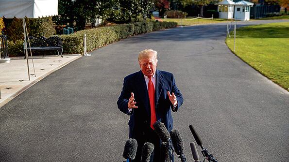 El presidente norteamericano habló sobre la relación con China antes de iniciar su viaje a la Argentina.