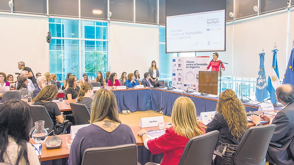 Presentación del décimo Informe Anual de Femicidios en Argentina, que elabora La Casa del Encuentro.