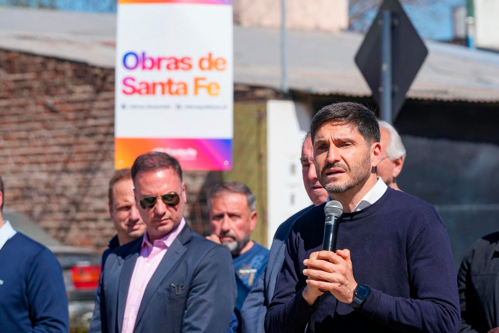 Pullaro: "No se puede maltratar, agredir e insultar”, en referencia al presidente.