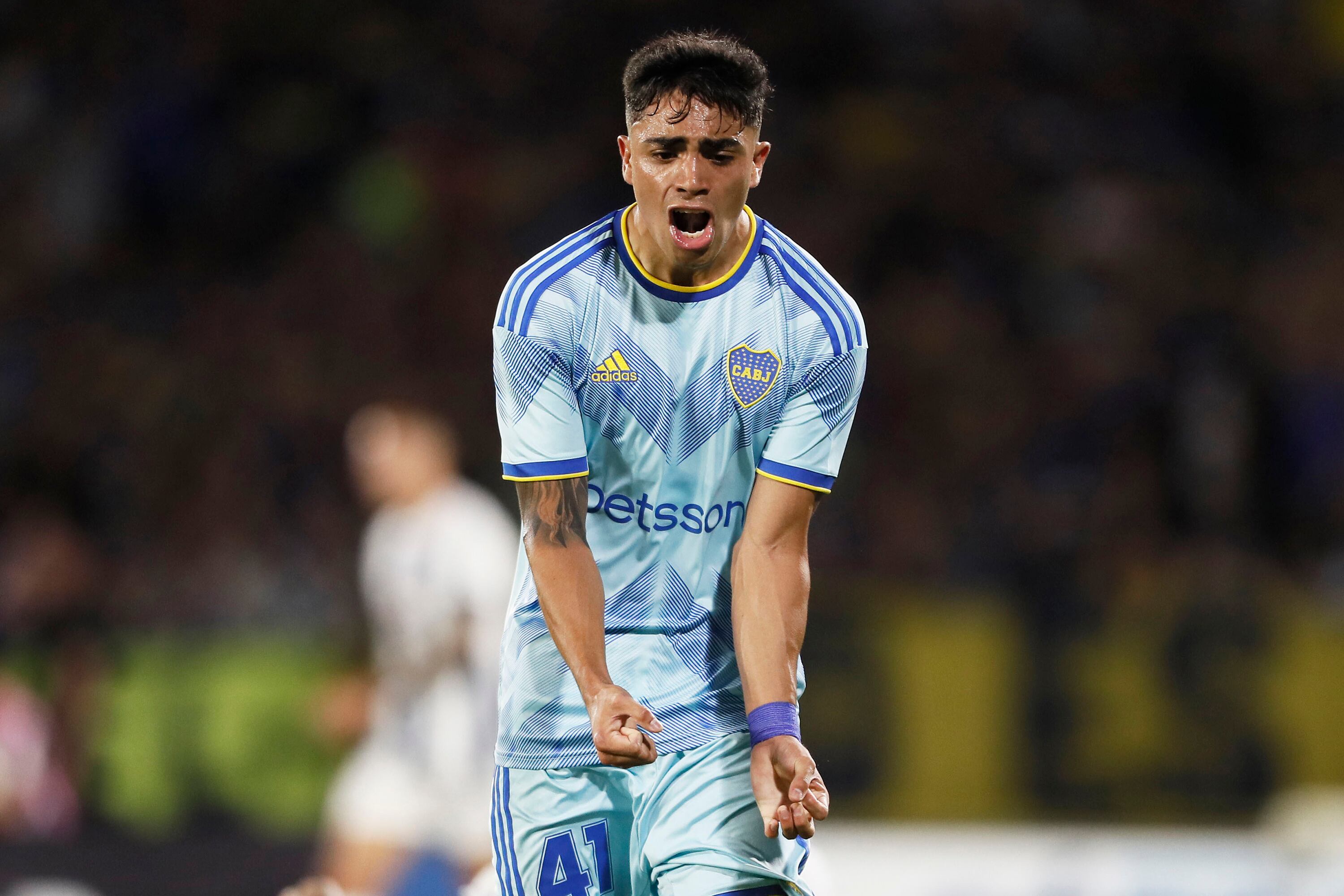 Luca Langoni celebra su gol, un auténtico desahogo tras las lesiones