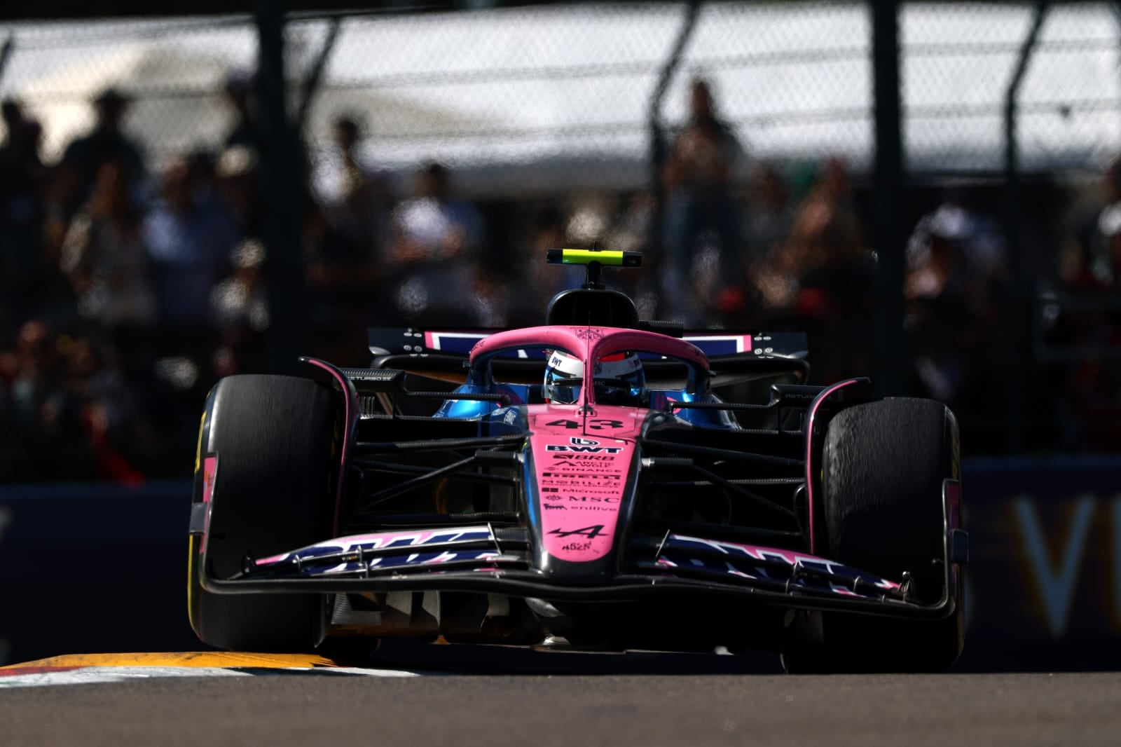 Franco Colapinto, en su regreso a la F1 en el Gran Premio de Imola