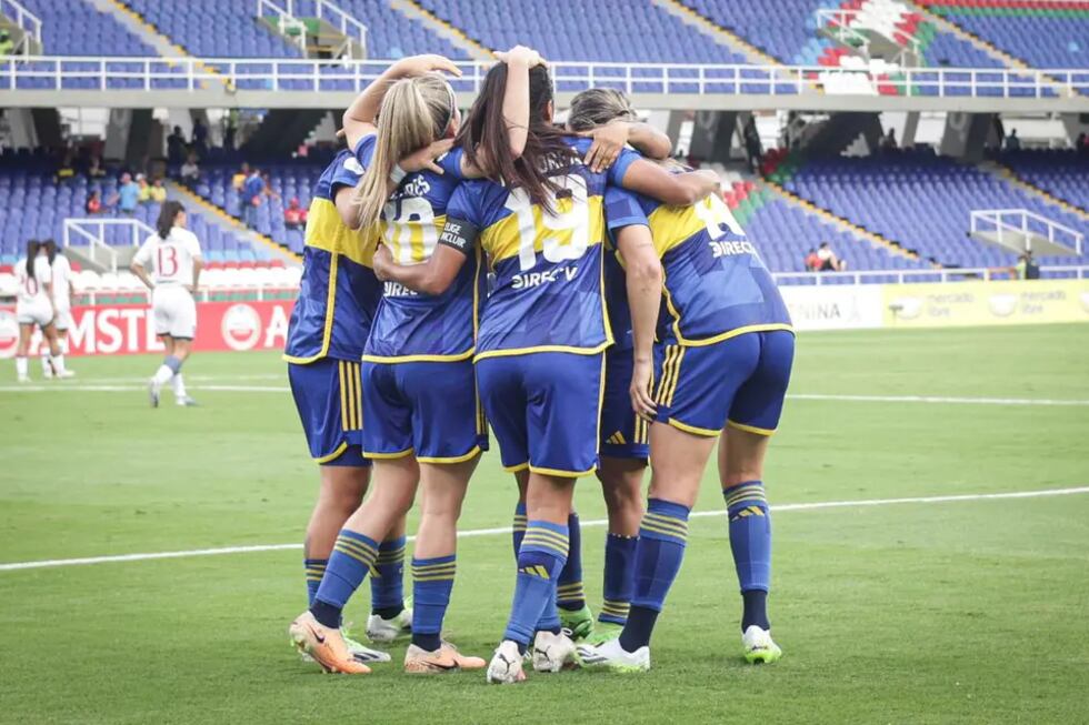 Boca derrotó 5 a 1 a Nacional de Uruguay por la Copa Libertadores Femenina.