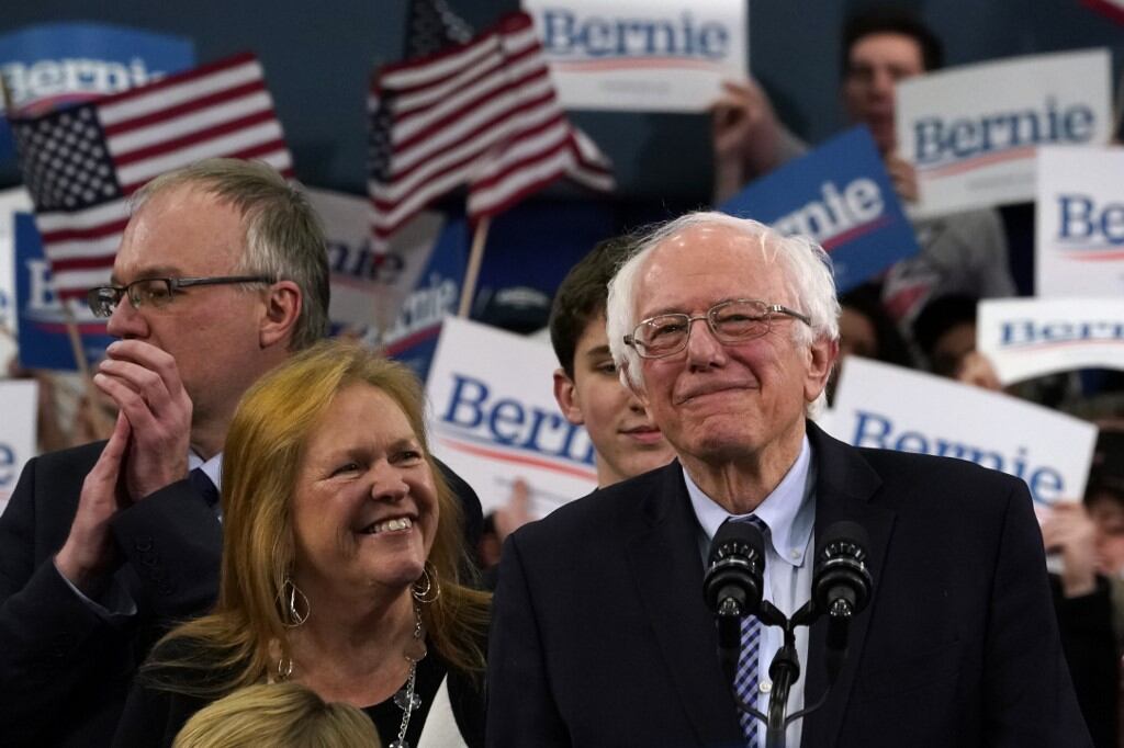Bernie Sanders triunfó en las primarias de New Hampshire.