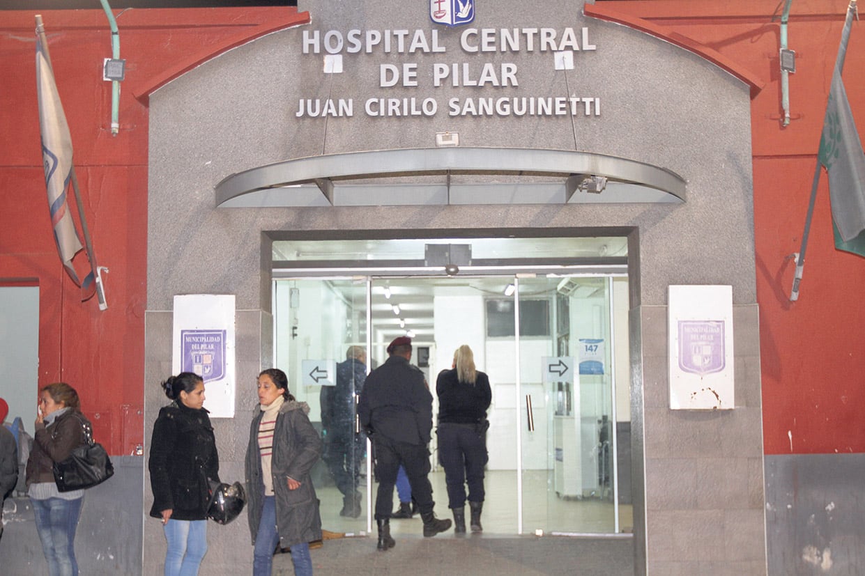 El Hospital Sanguinetti, de Pilar, donde un médico denunció a una mujer por sospechar que se había sometido a un aborto.