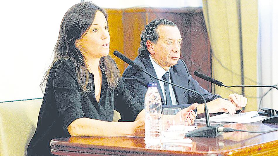 Los ministros Carolina Stanley y Dante Sica.