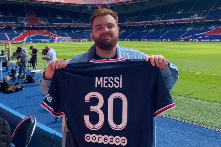 Ibai Llanos, cenó con Messi en la despedida de Barcelona y estuvo a su lado cuando arribó al PSG.