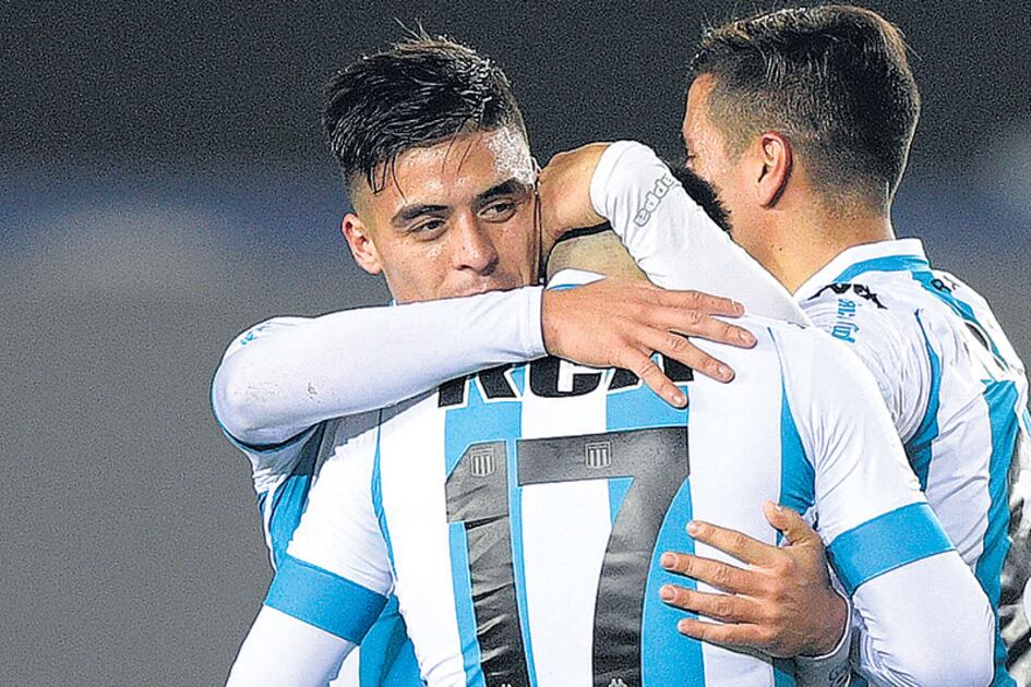 Racing festejó anoche una clara victoria en Avellaneda.