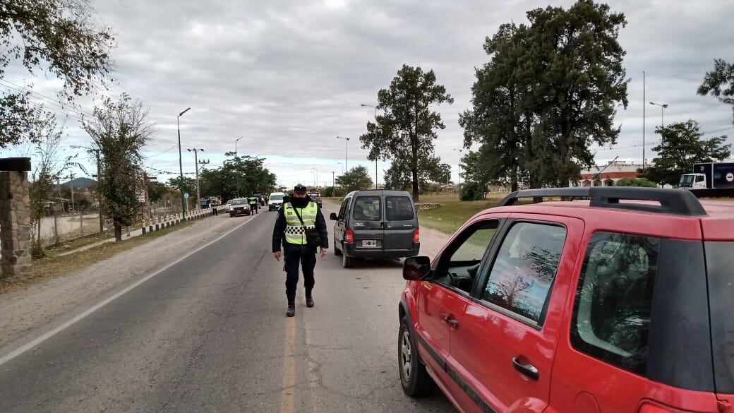 Amplio operativo en el ingreso y egreso a Vaqueros  