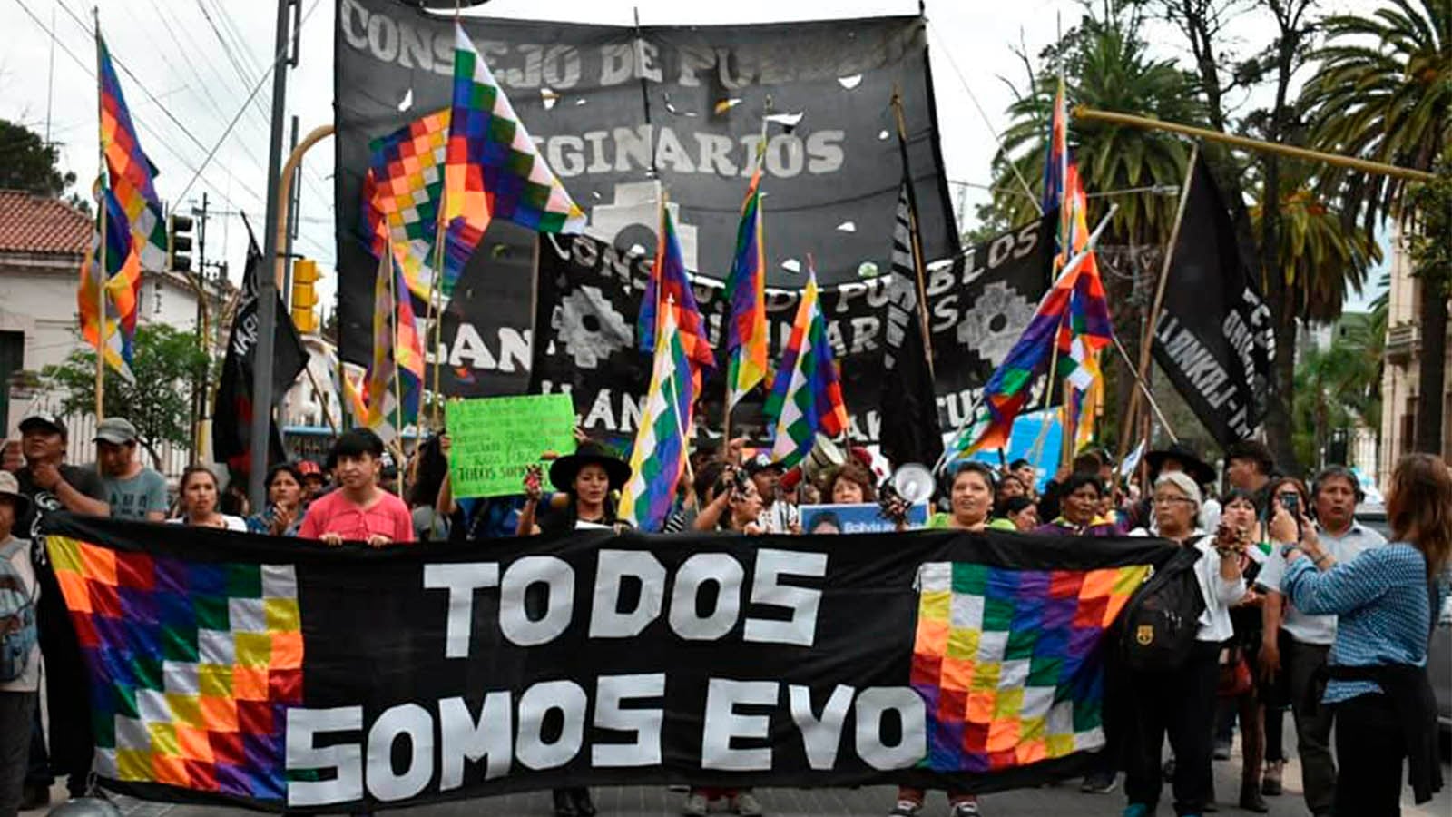 Movilización en Jujuy después del Golpe