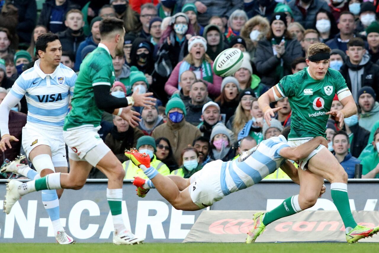 Los Pumas dejaron una mala imagen en Dublin