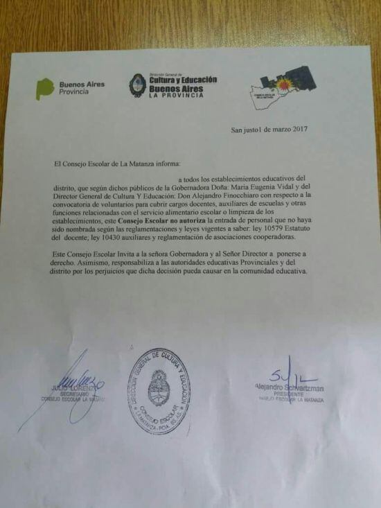 El Consejo rechazó de plano la polémica medida