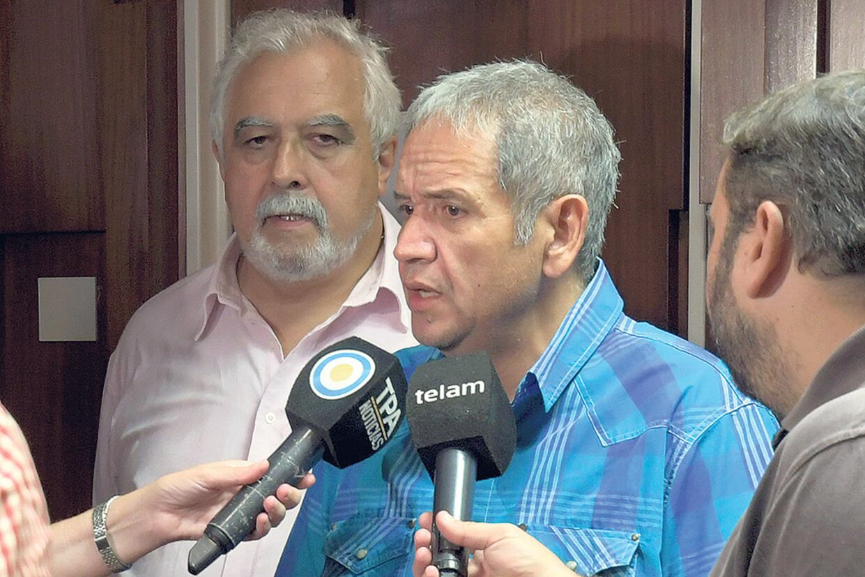 “Si siguen con esta actitud dilatoria y provocativa, vamos a lanzar un paro de 48 horas”, dijo Palazzo.