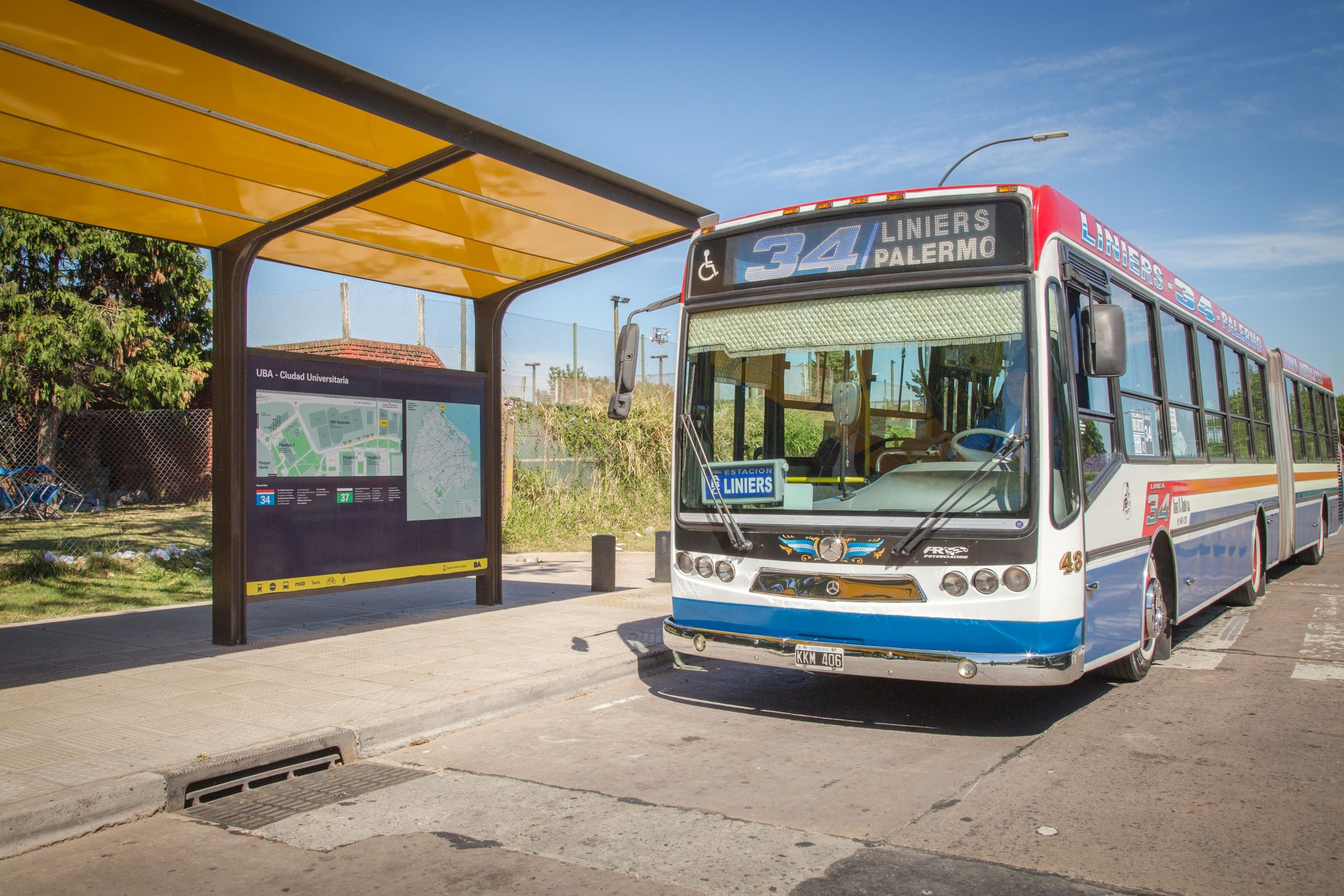 Un tercer ramal de la línea 34 conectará Liniers con Aeroparque.