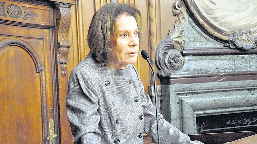 Inés Weinberg de Roca, jueza del Tribunal Superior de Justicia y ex compañera de gimnasio de Macri.